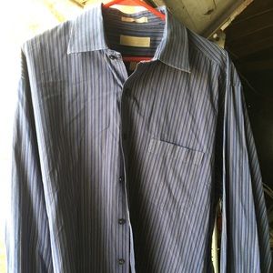 Michael Kors Brand Dress Shirt Long Sleeve XXL